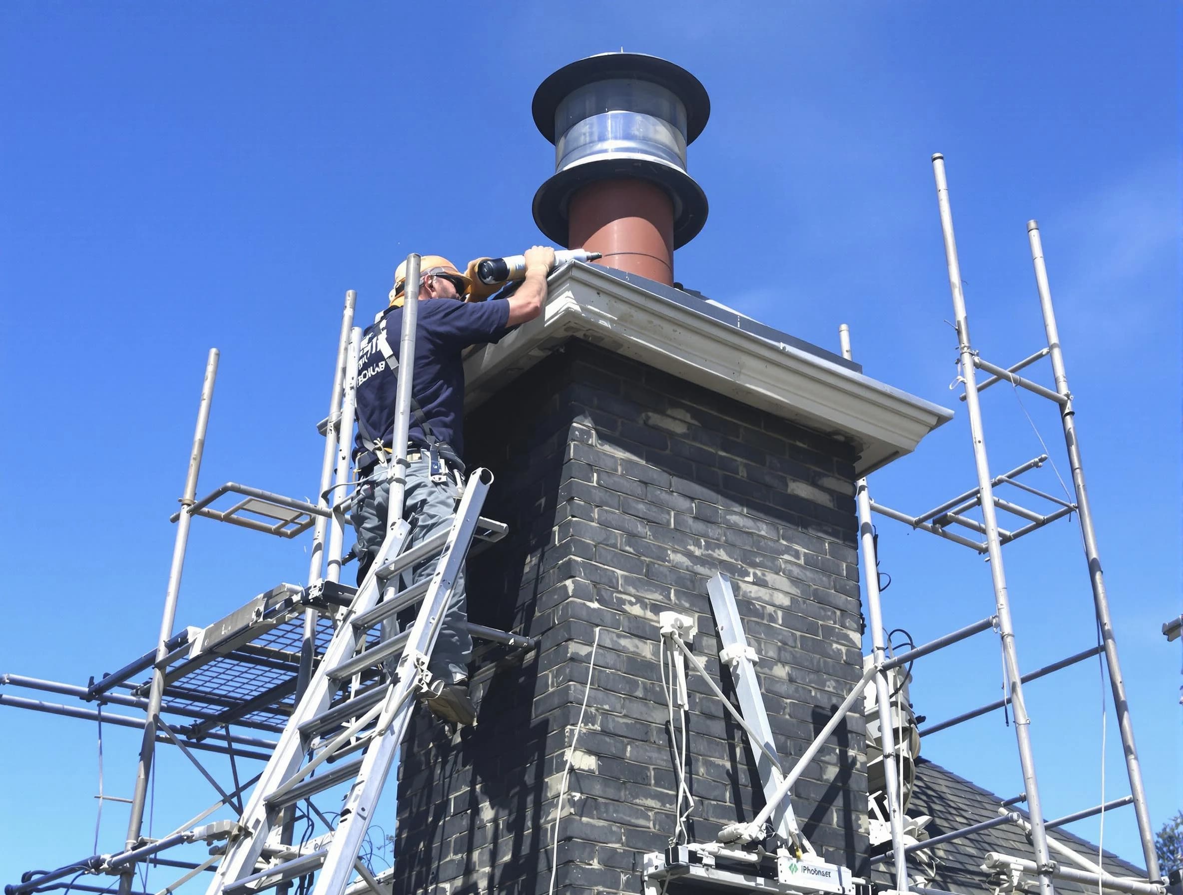 Sturdy chimney crown finished by West Mifflin Chimney Sweep in West Mifflin, PA