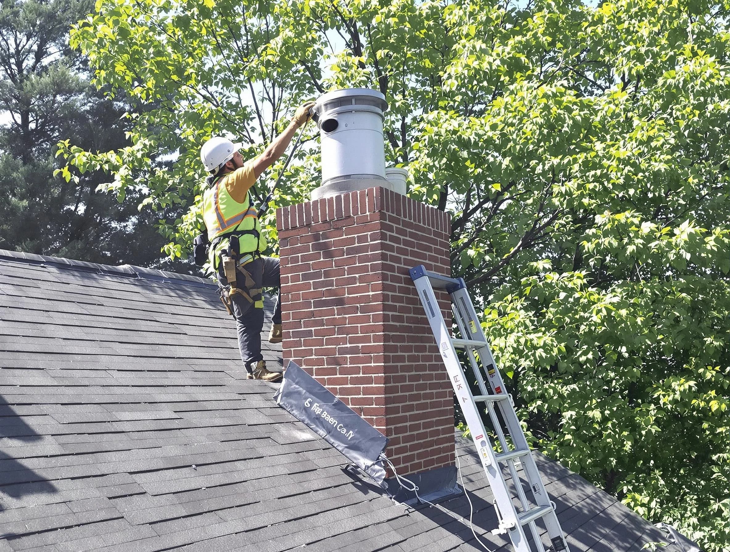 Chimney liner inspection by West Mifflin Chimney Sweep in West Mifflin, PA