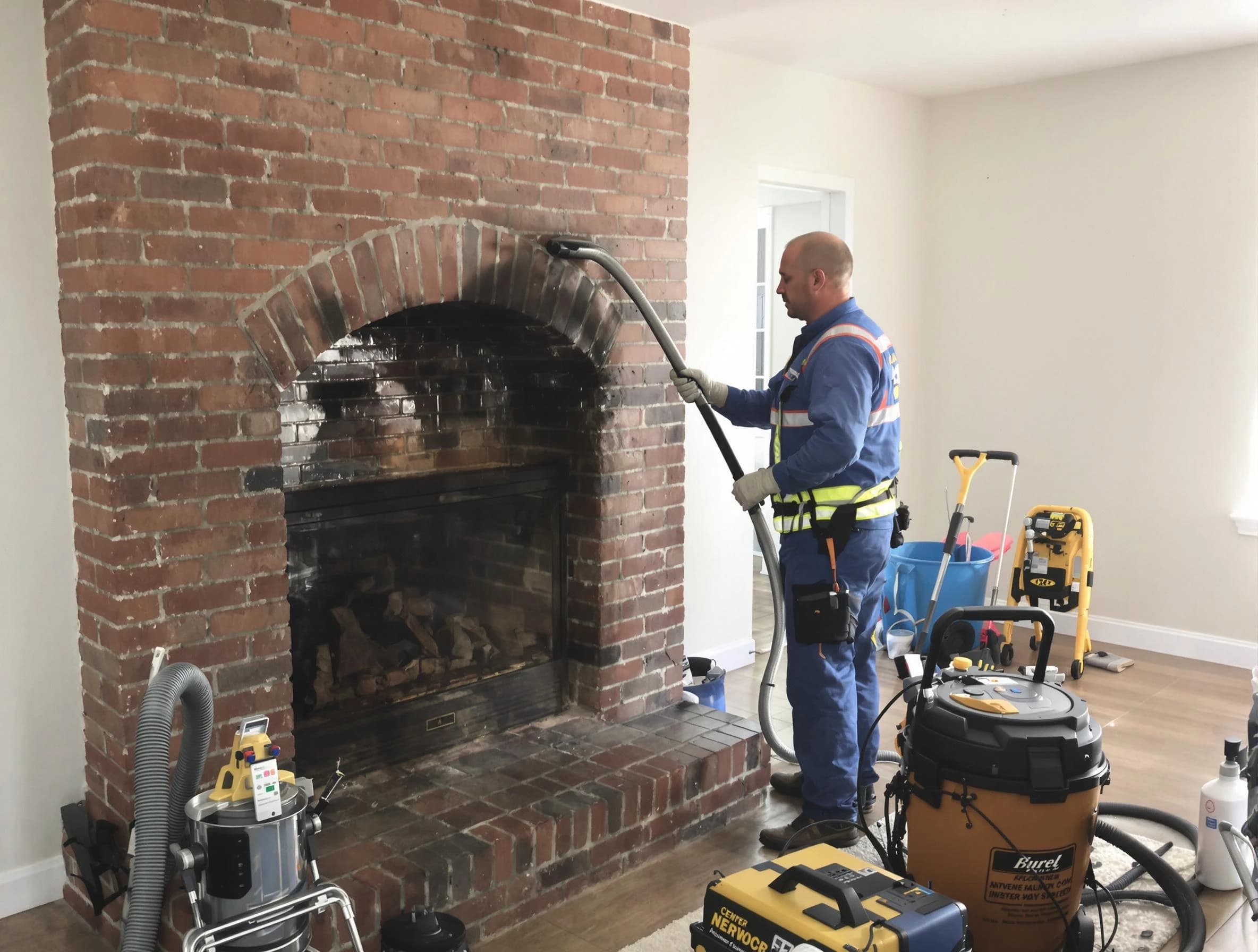 West Mifflin Chimney Sweep expert performing detailed chimney sweep in West Mifflin, PA