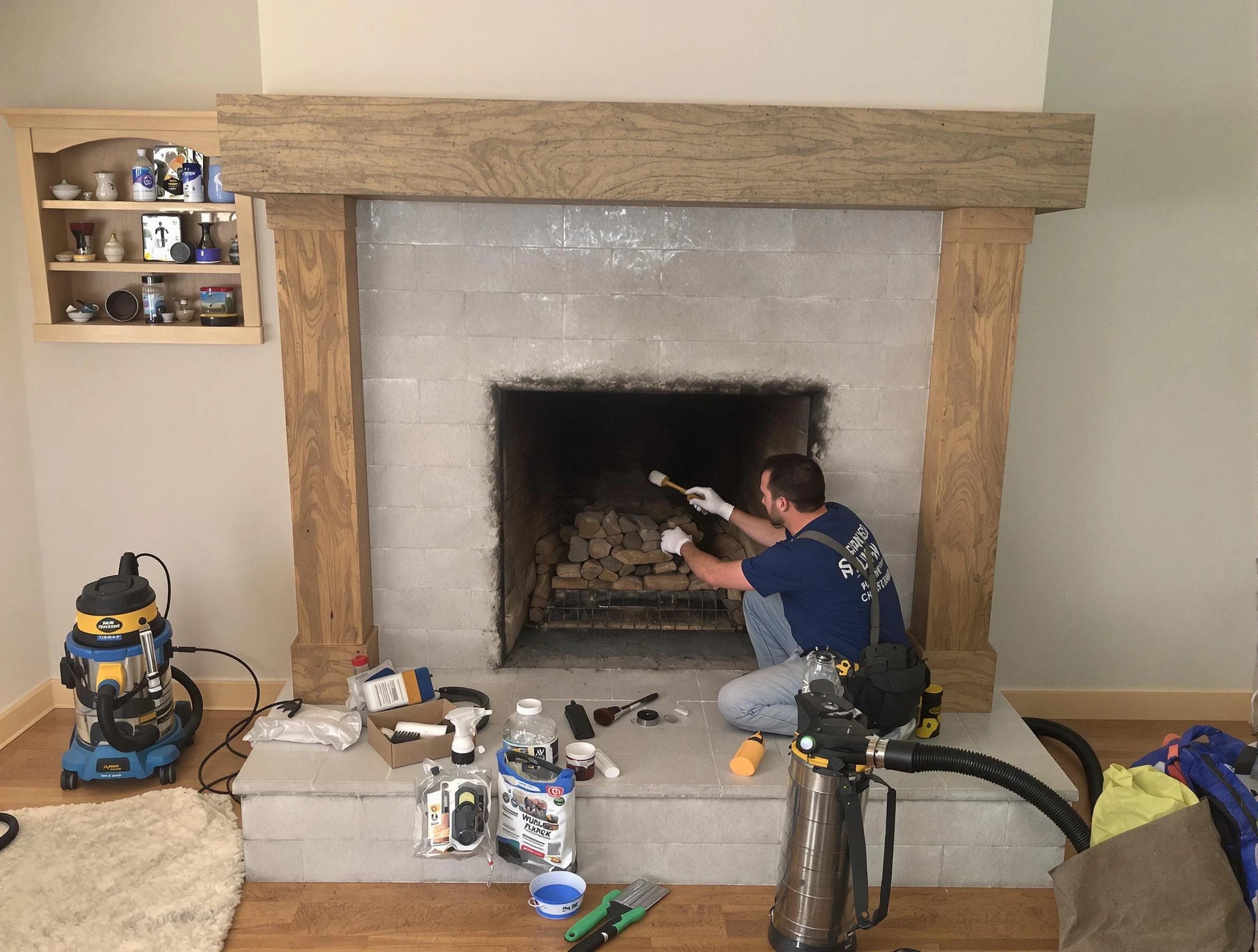 Detailed creosote removal process by West Mifflin Chimney Sweep in West Mifflin, PA