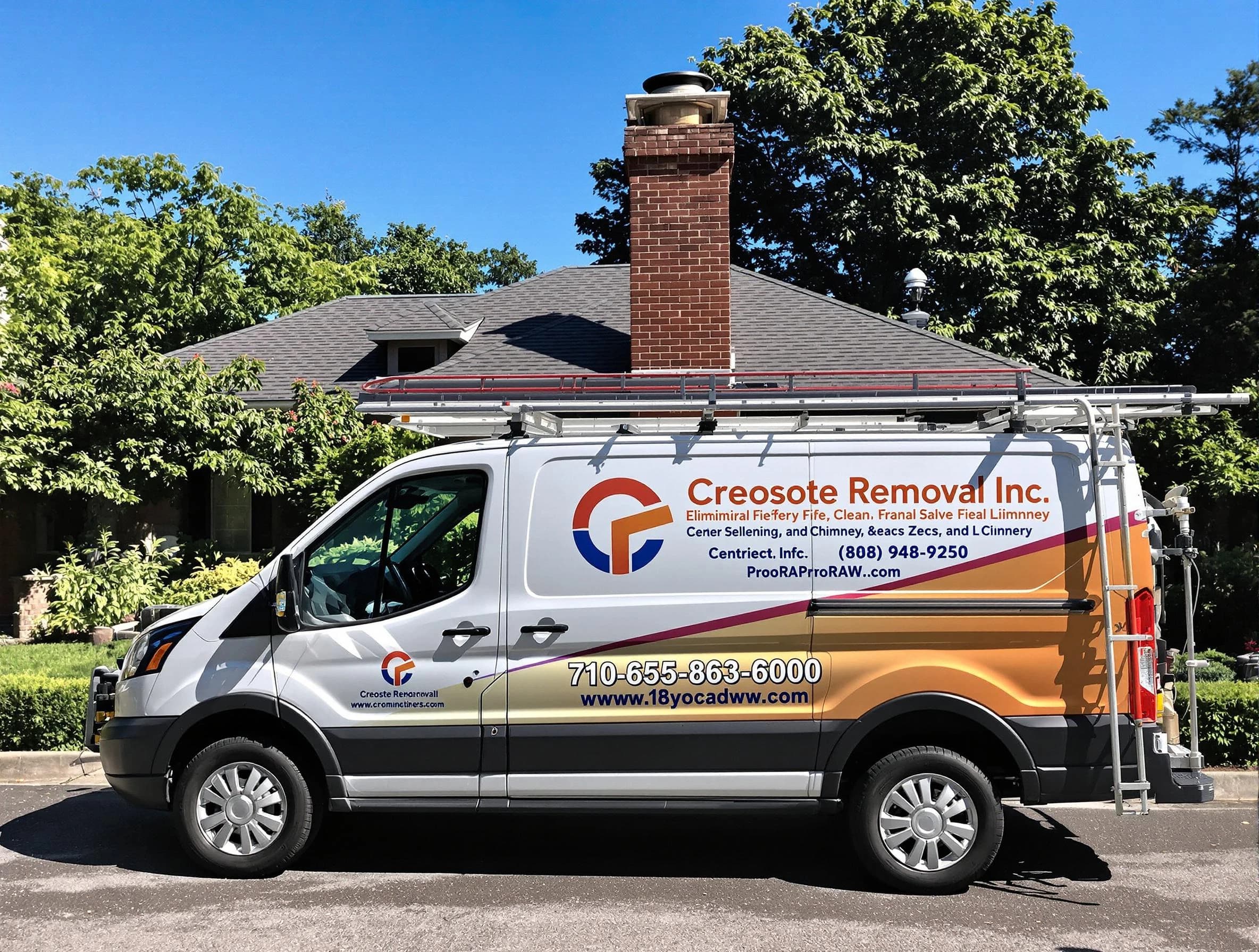 West Mifflin Chimney Sweep technician removing creosote safely in West Mifflin, PA