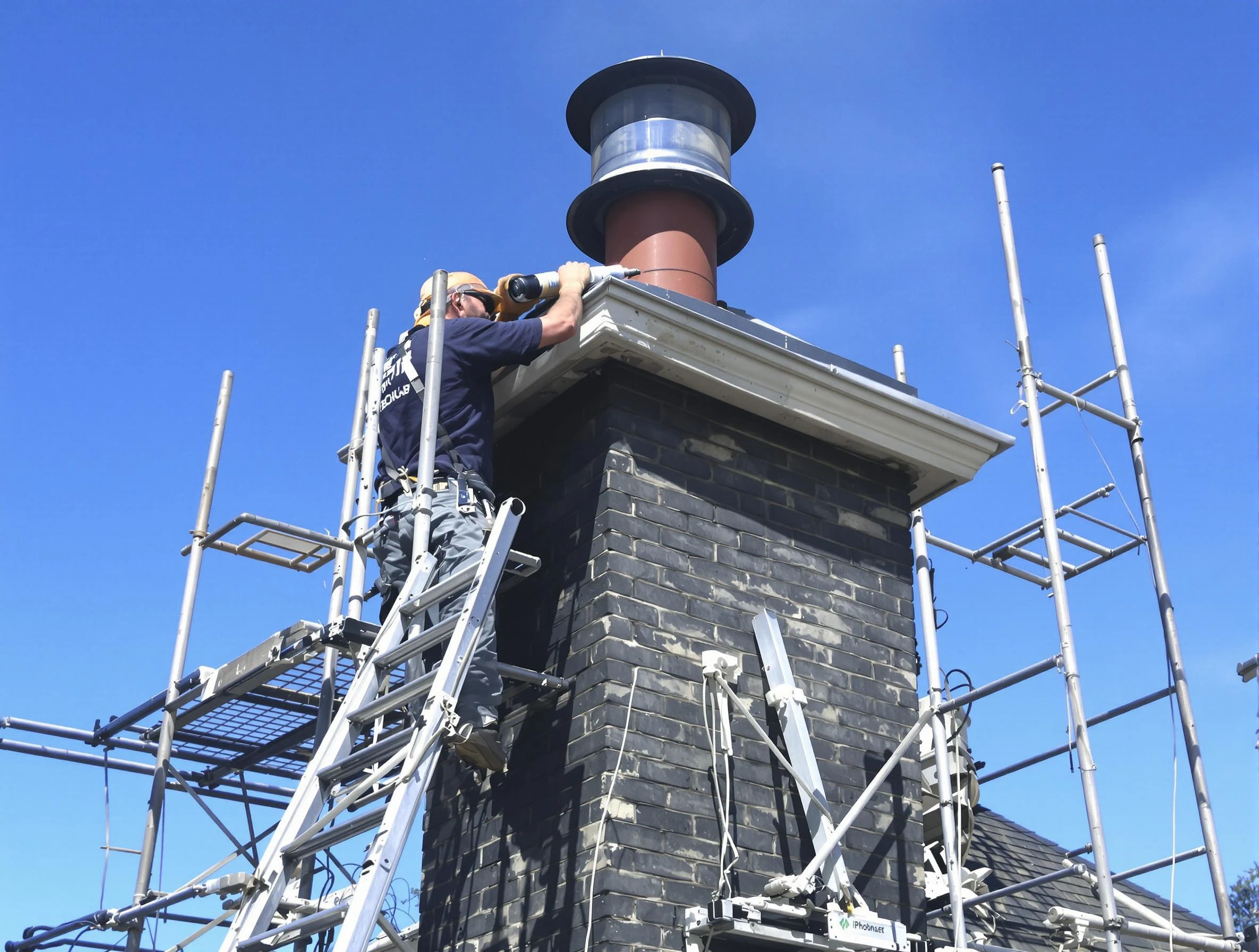 Sturdy chimney crown finished by West Mifflin Chimney Sweep in West Mifflin, PA