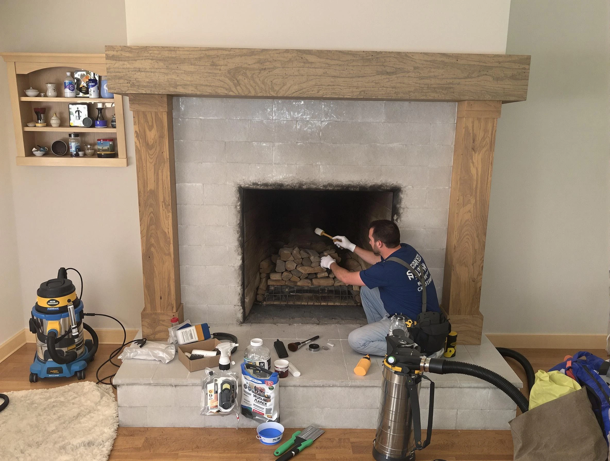 Detailed creosote removal process by West Mifflin Chimney Sweep in West Mifflin, PA